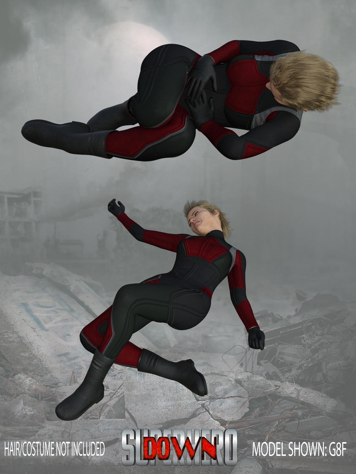 SuperHero Down for G8F Volume 30 by N/A