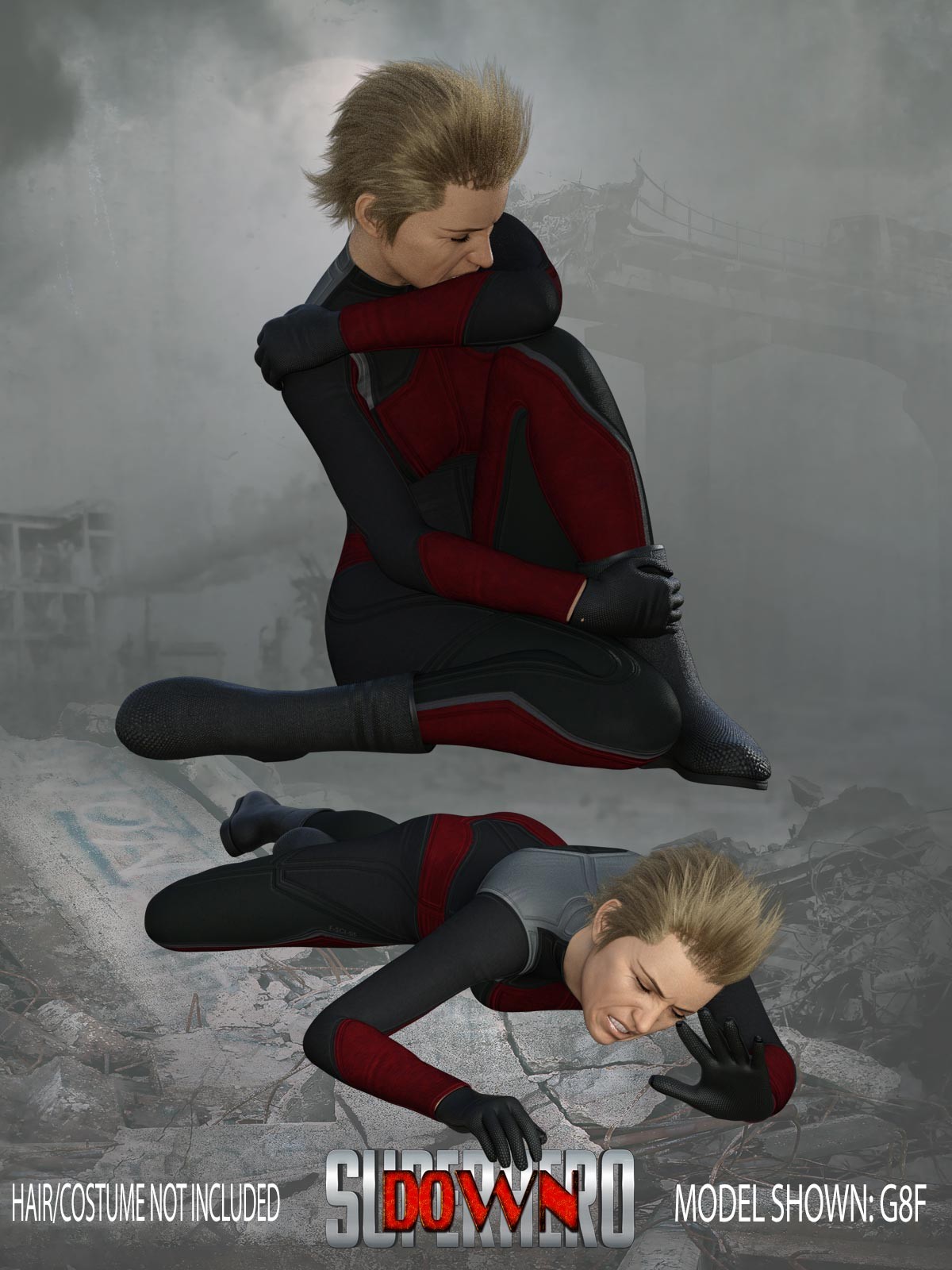 SuperHero Down for G8F Volume 30 by N/A