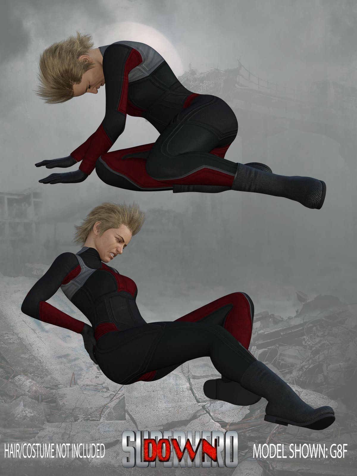 SuperHero Down for G8F Volume 30 by N/A