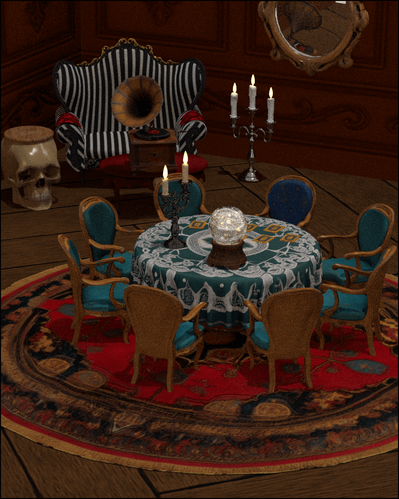 Dark Parlor by N/A