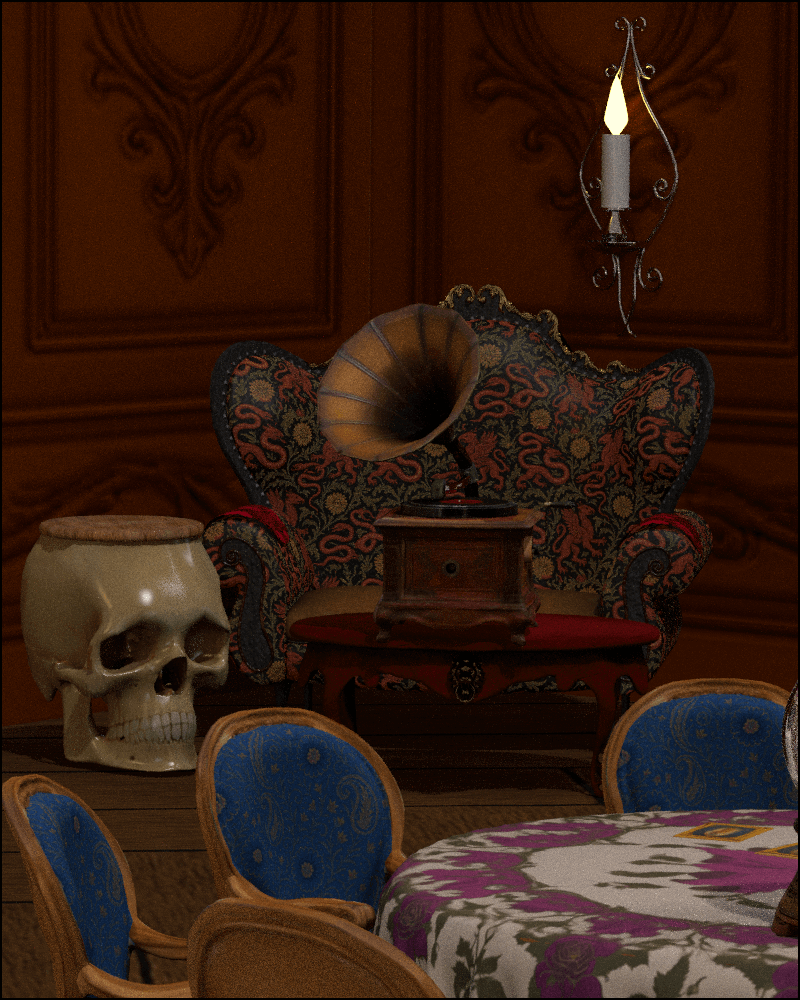 Dark Parlor by N/A