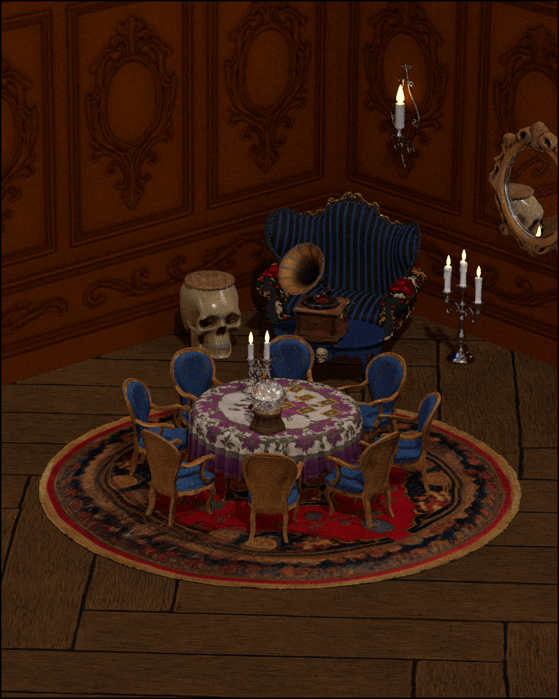 Dark Parlor by N/A