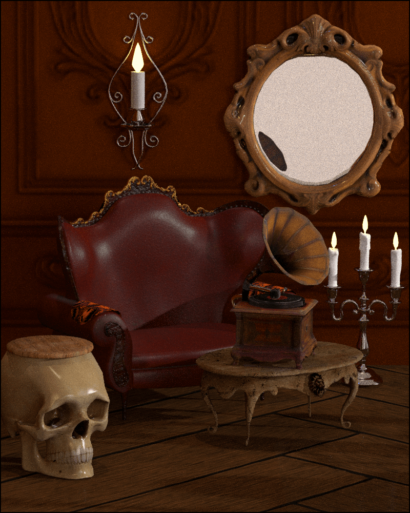 Dark Parlor by N/A