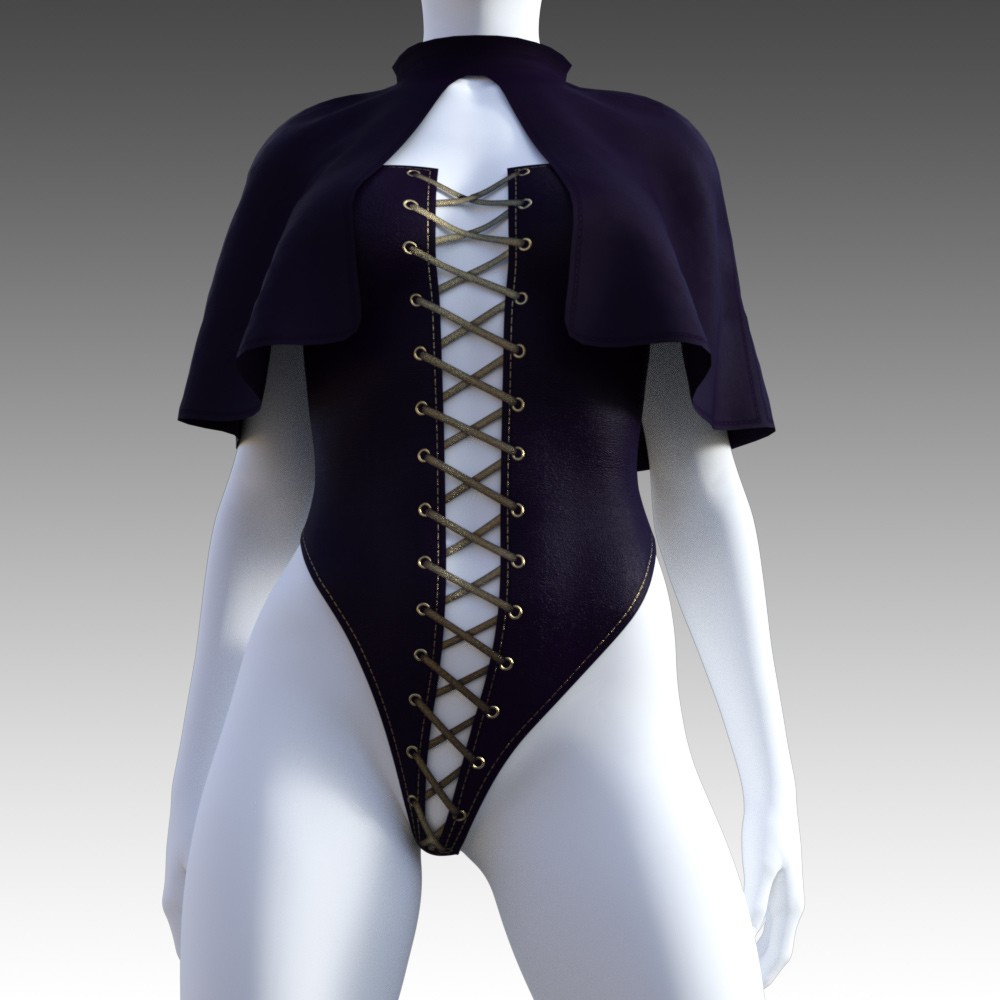 Carnival Style 37 - Witch Outfit for G8F, G8.1F by N/A
