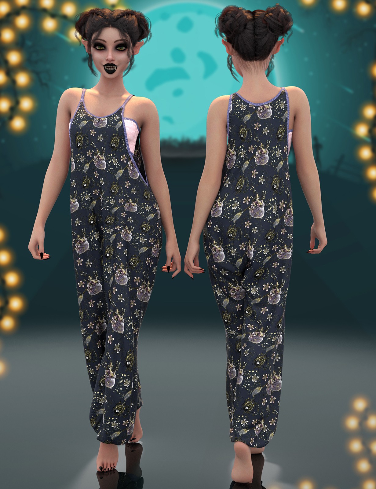 Lil Punkin for dForce Layz Dayz for Genesis 9 and 8 Female by N/A