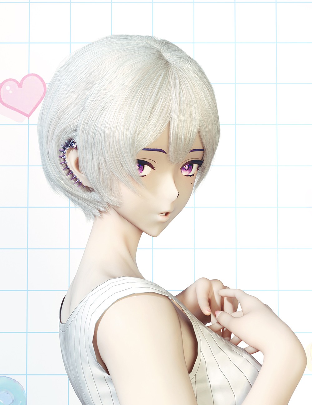 RAV Future BobHair for Genesis 9 by N/A