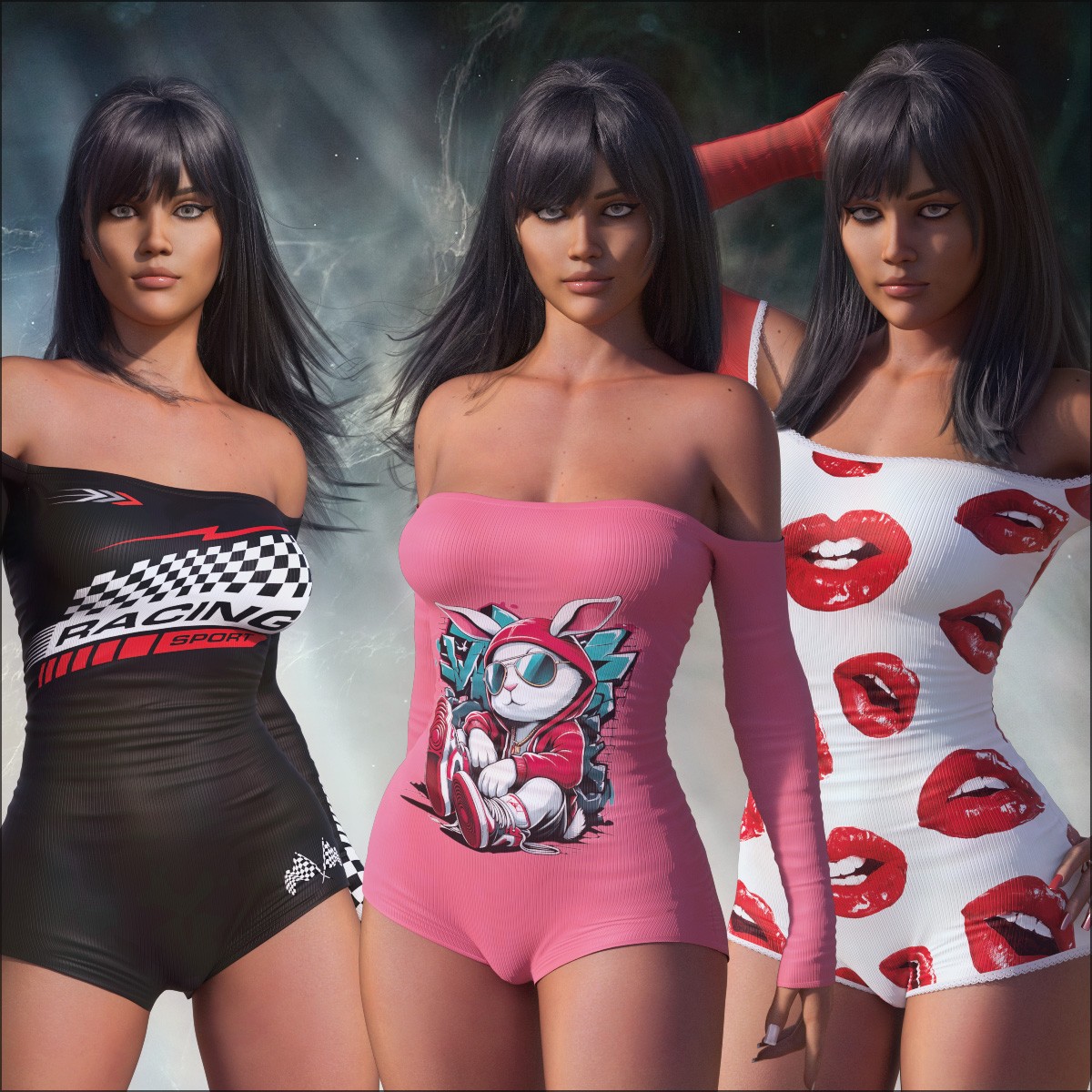 Raquel Romper for G8/8.1 Females by N/A