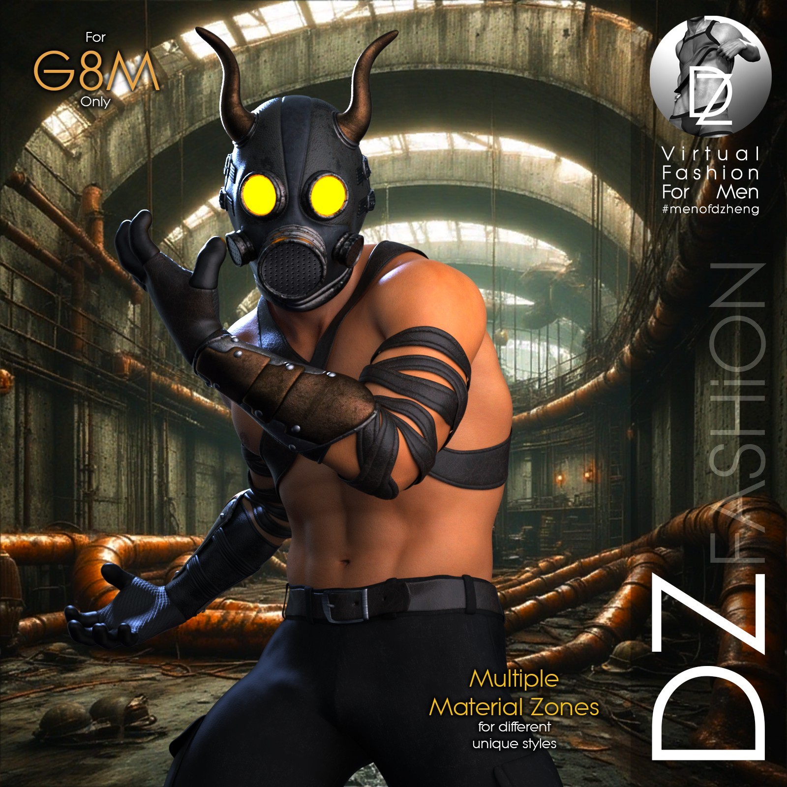 DZ Gas Mask Demon for G8M by N/A