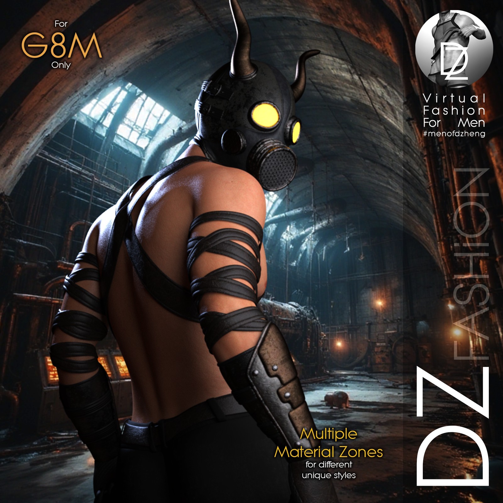 DZ Gas Mask Demon for G8M by N/A