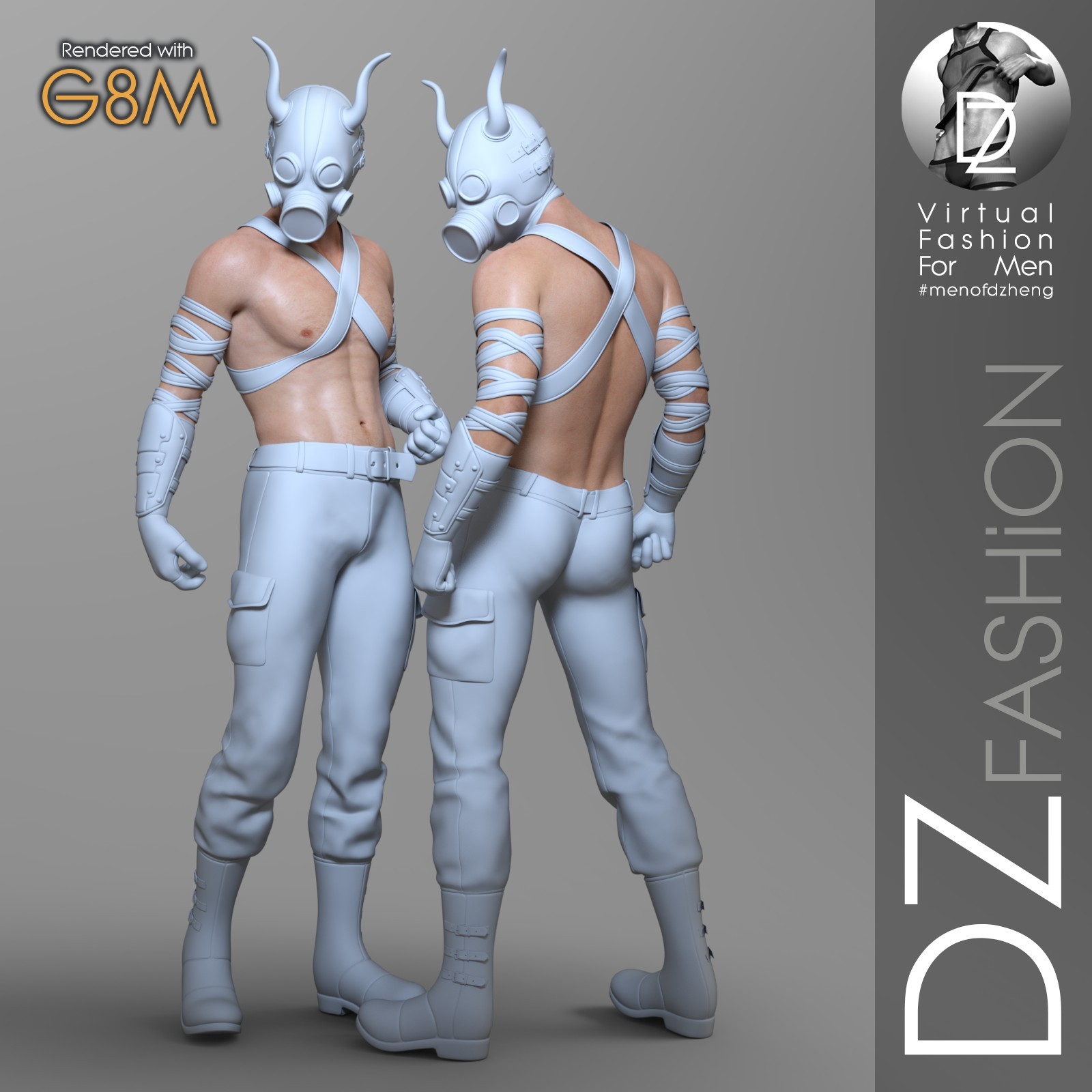DZ Gas Mask Demon for G8M by N/A
