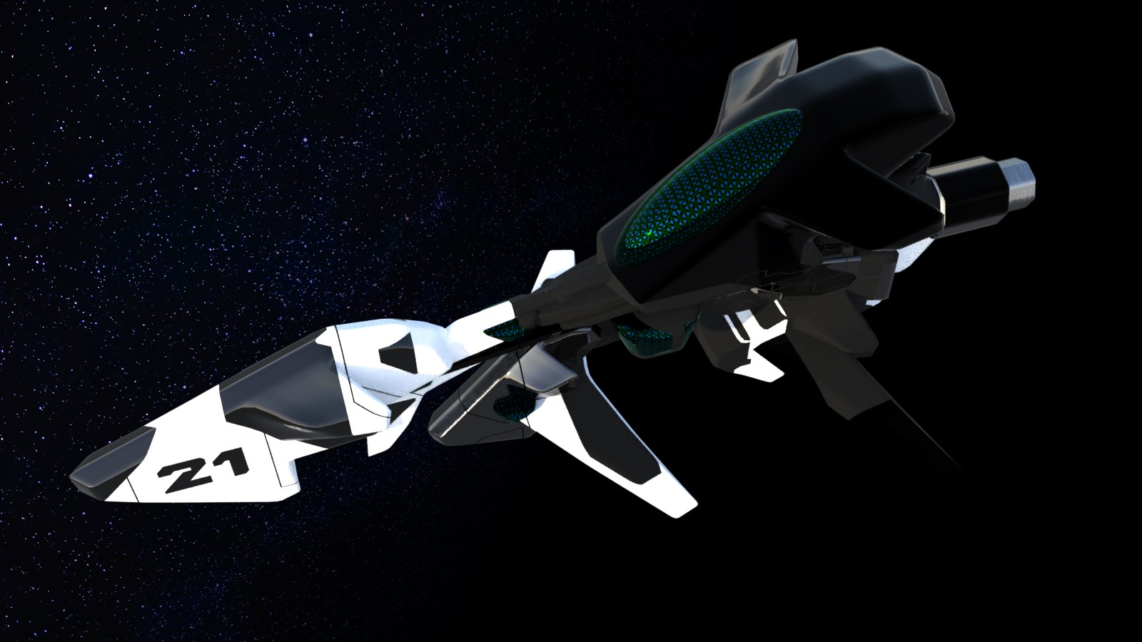 Sci-fi Racing Vehicle by N/A
