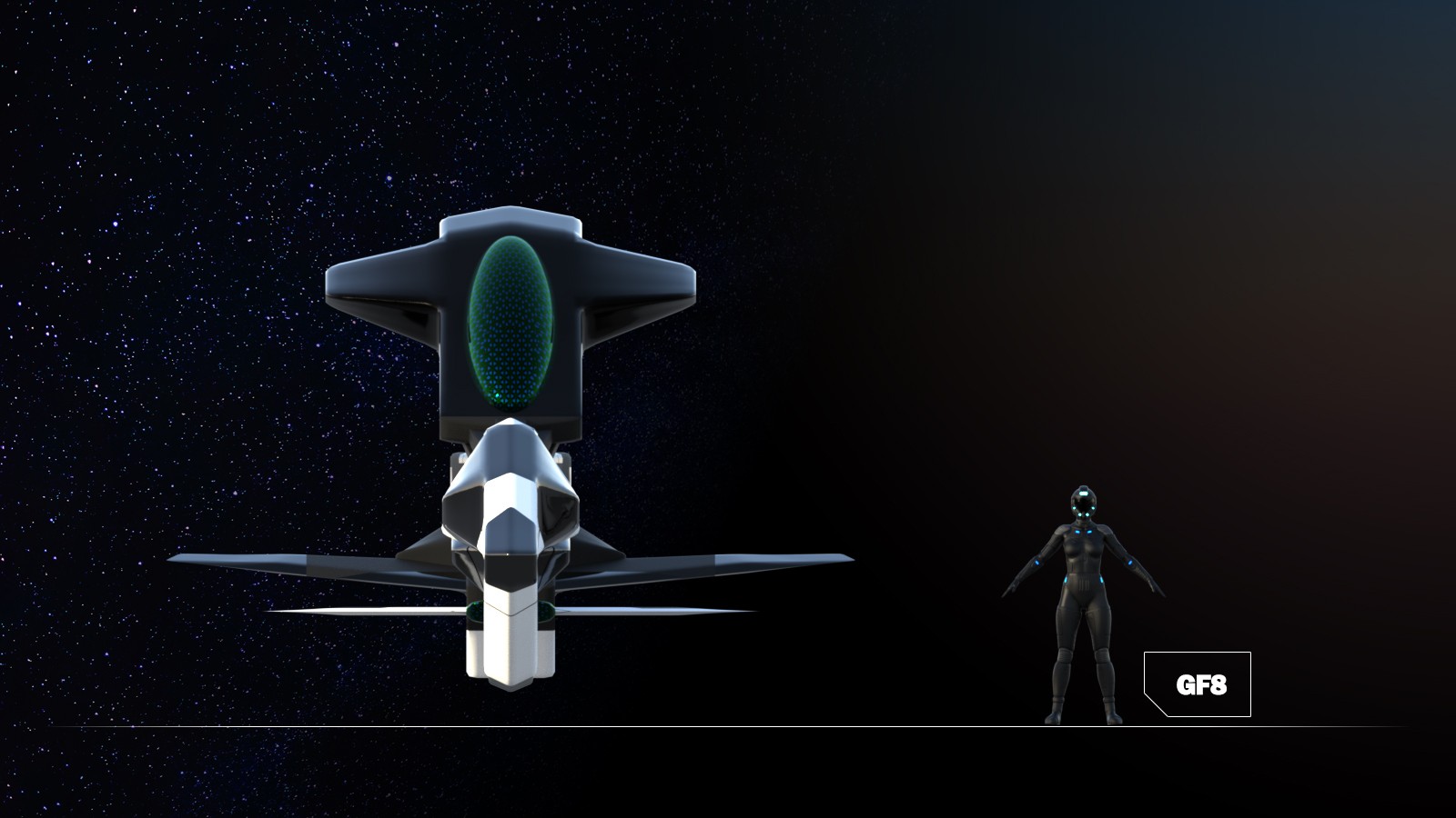 Sci-fi Racing Vehicle by N/A