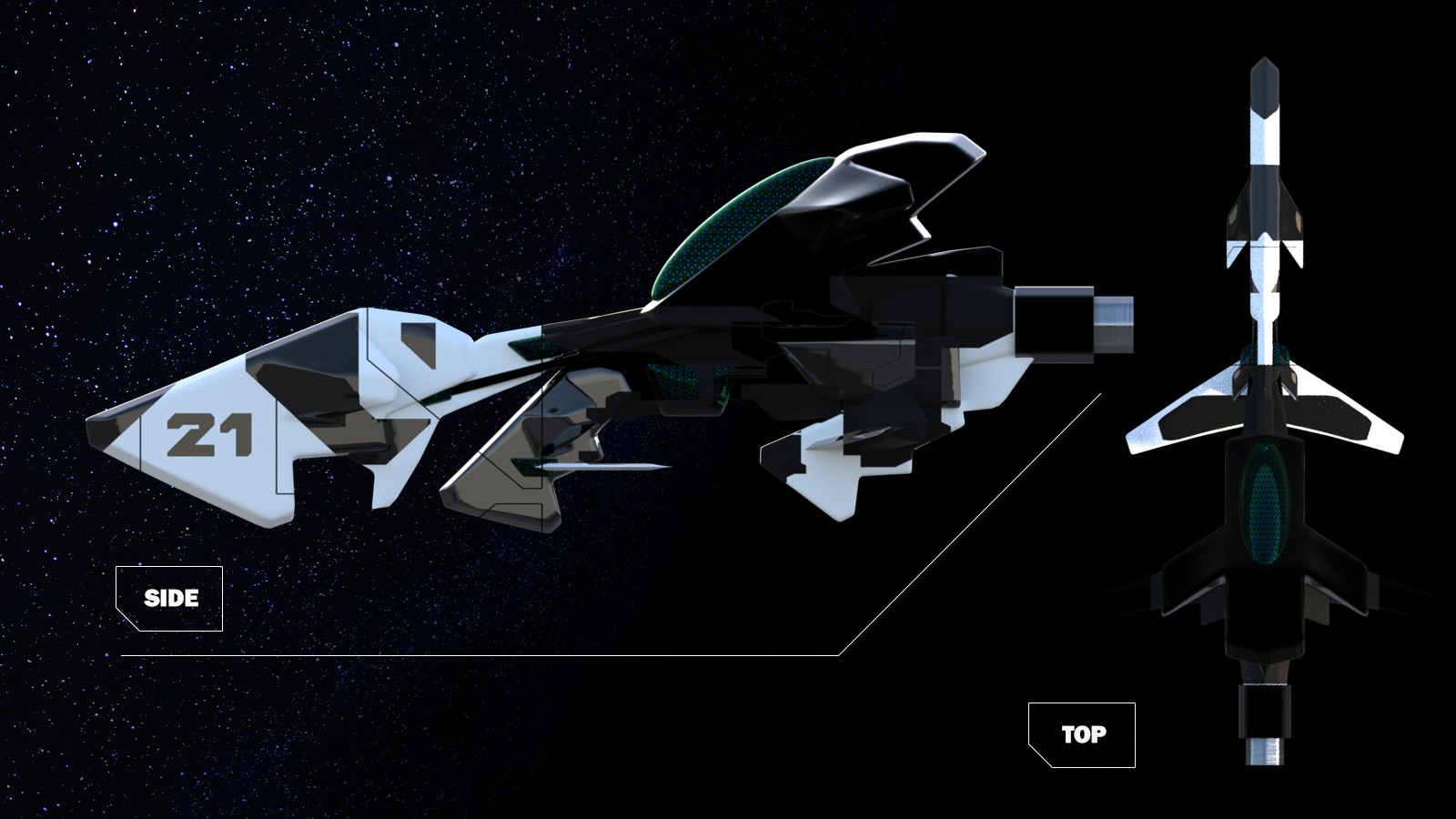 Sci-fi Racing Vehicle by N/A