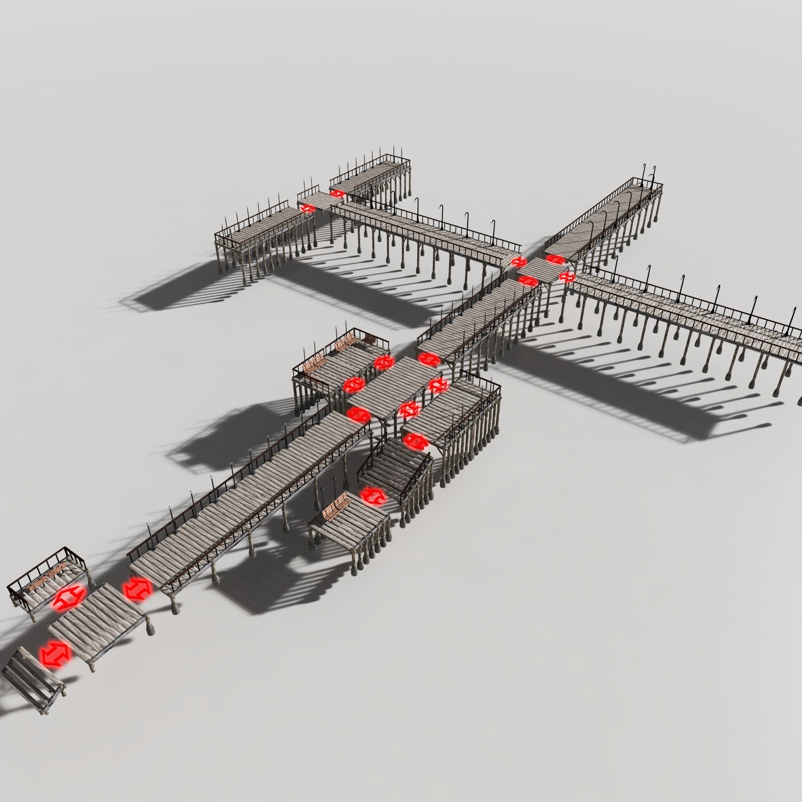 EVERYPlant Modular Pier for Poser by N/A
