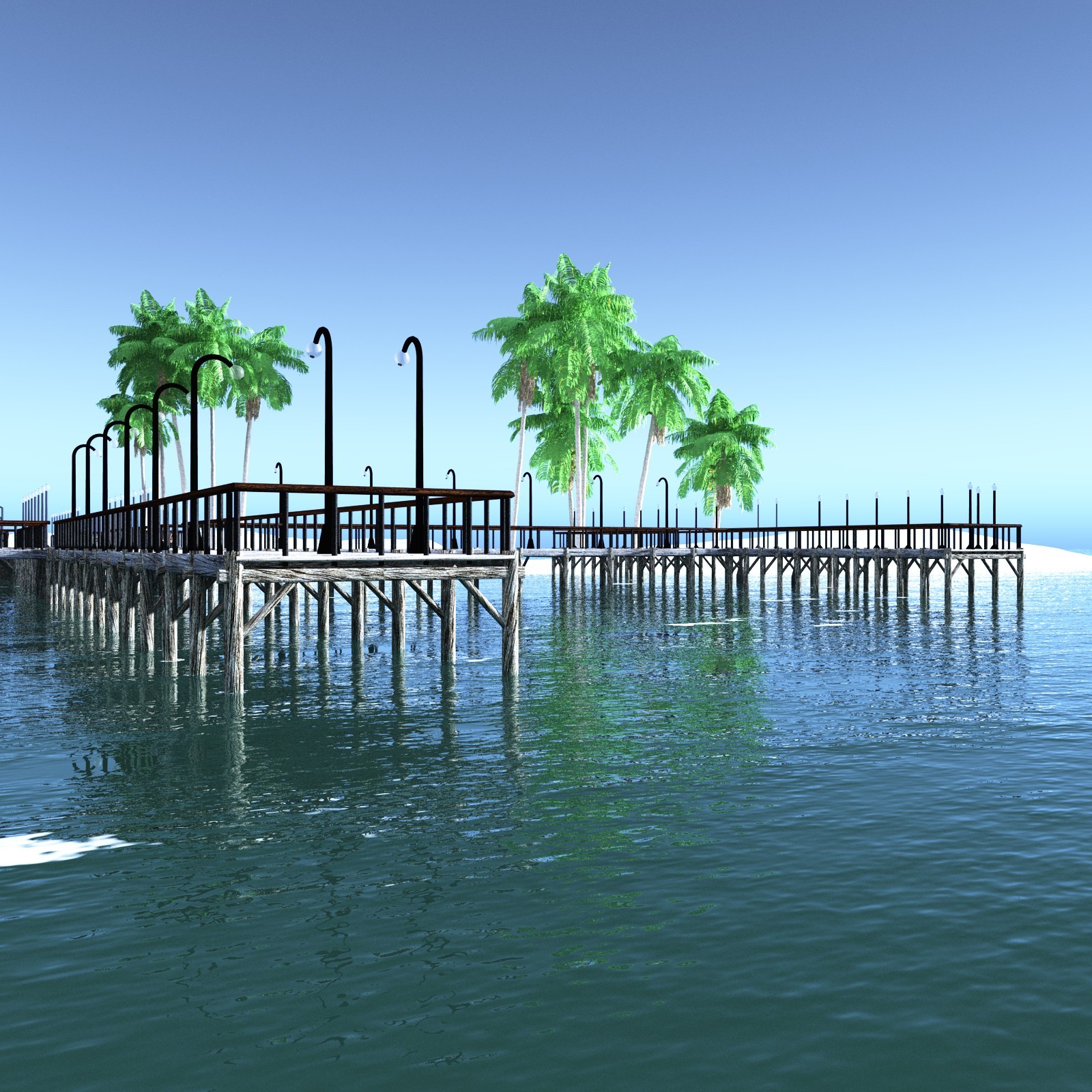 EVERYPlant Modular Pier for Poser by N/A