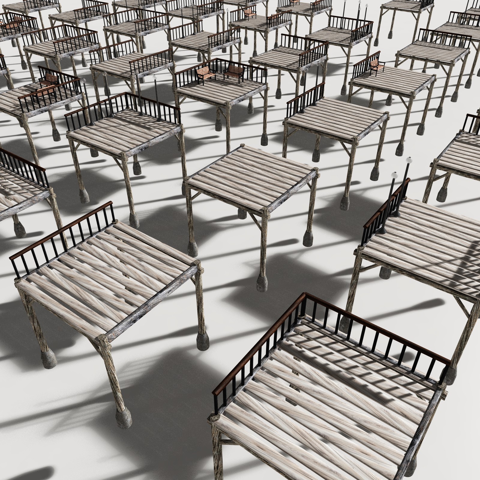 EVERYPlant Modular Pier for Daz by N/A