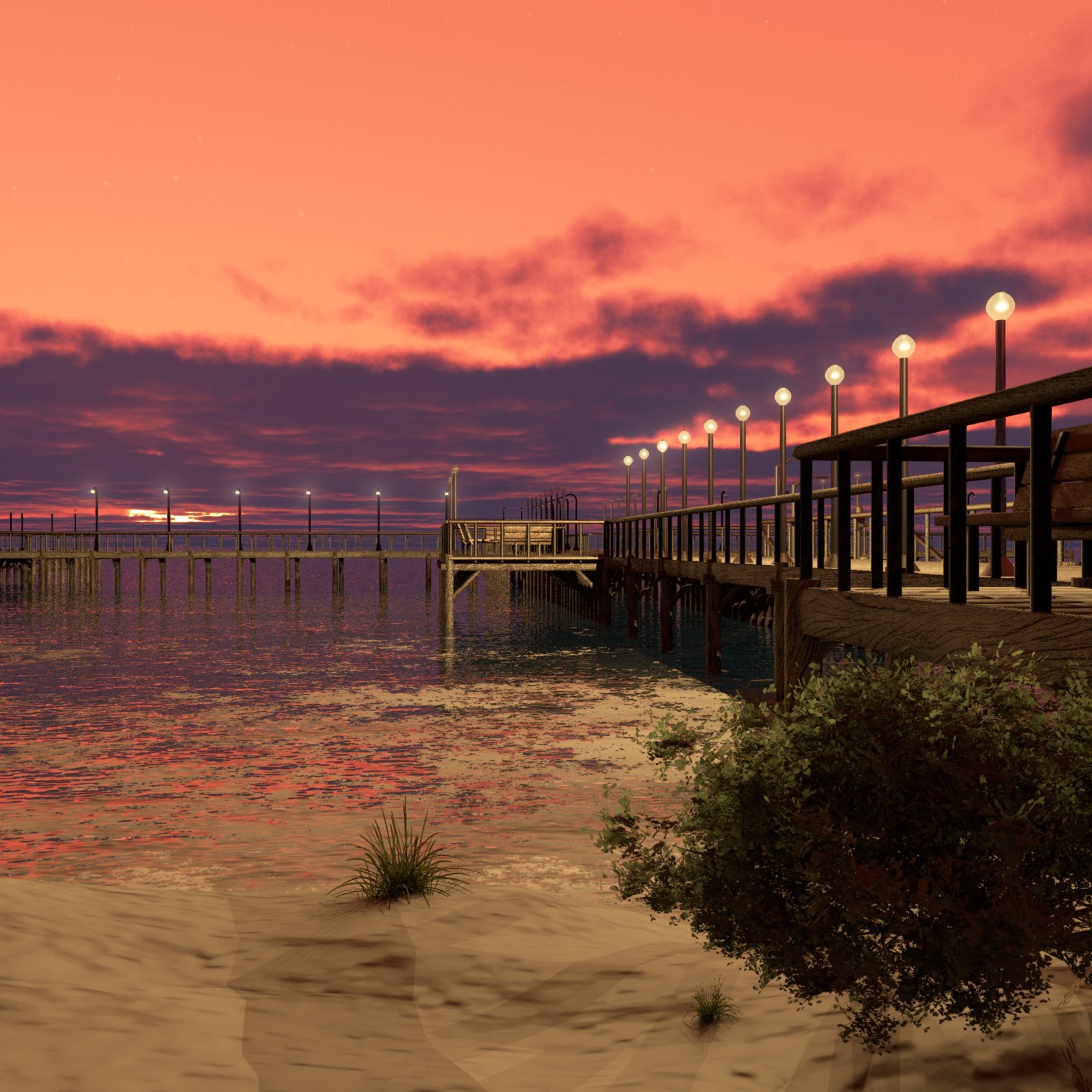 EVERYPlant Modular Pier for Daz by N/A