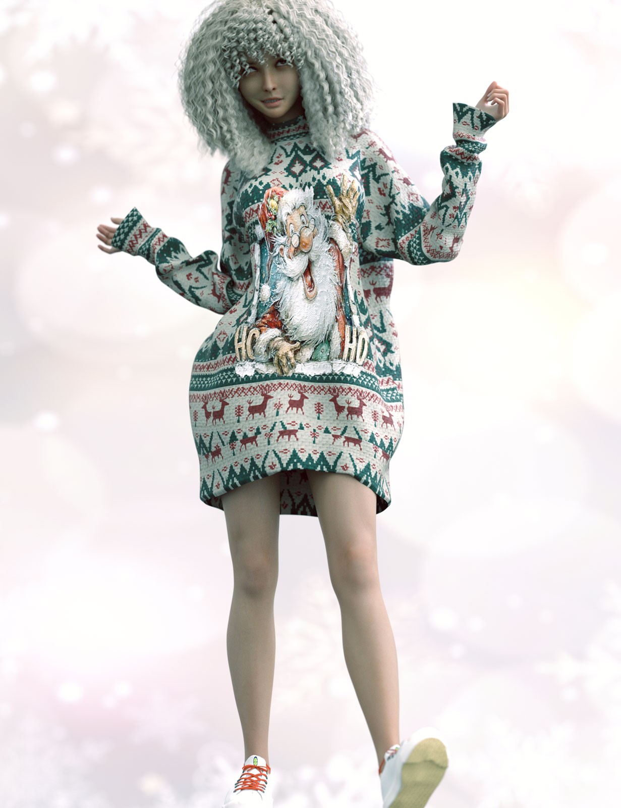 SarcastiKnit Ugliest Chrismas Textures DS by N/A