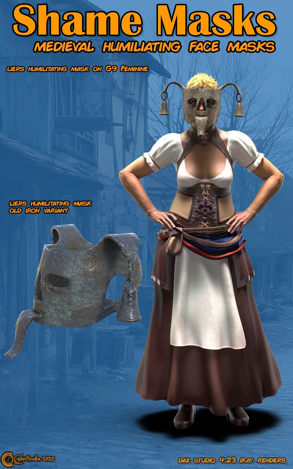 Shame Masks - Medieval Humiliating Device by N/A