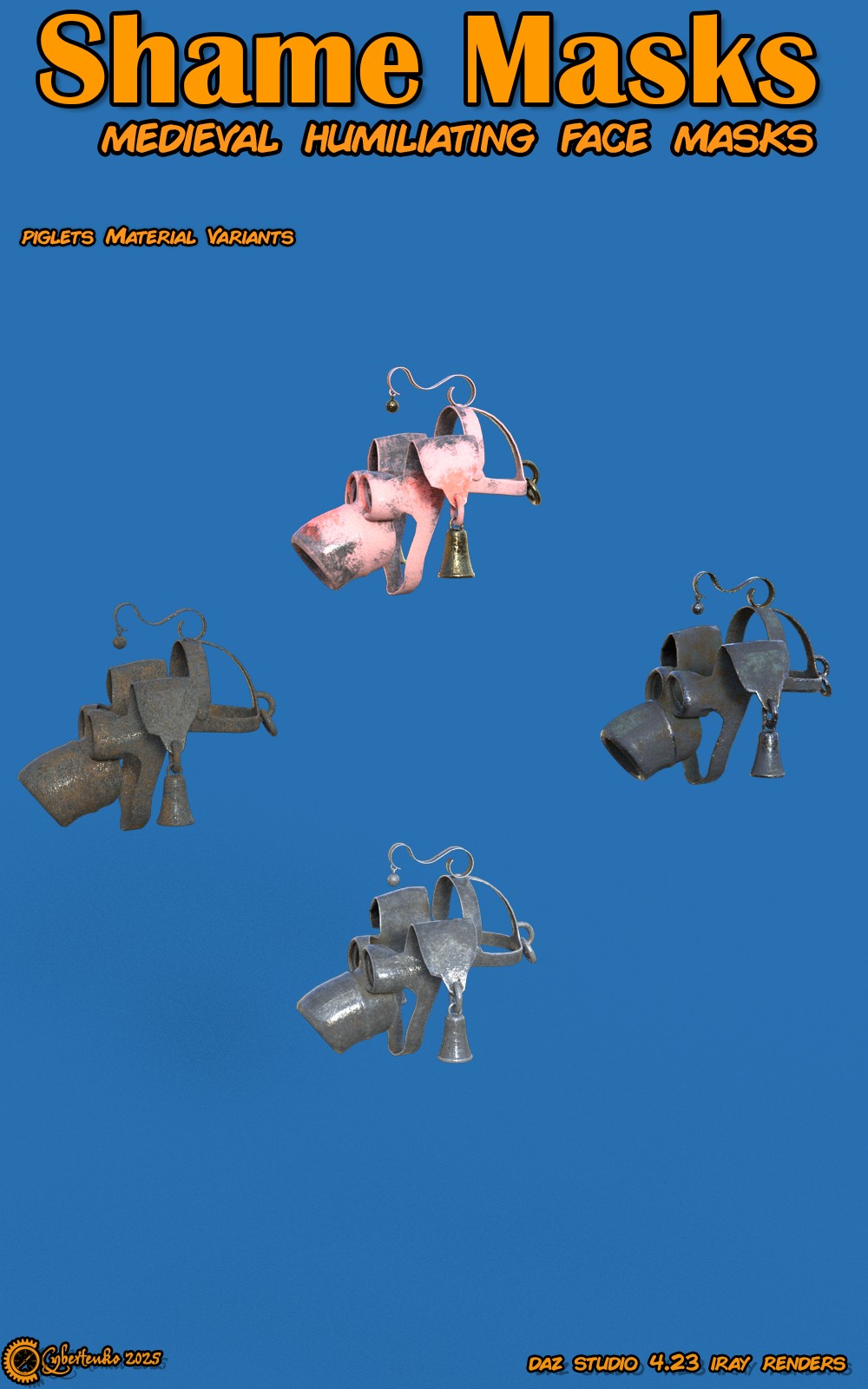 Shame Masks - Medieval Humiliating Device by N/A