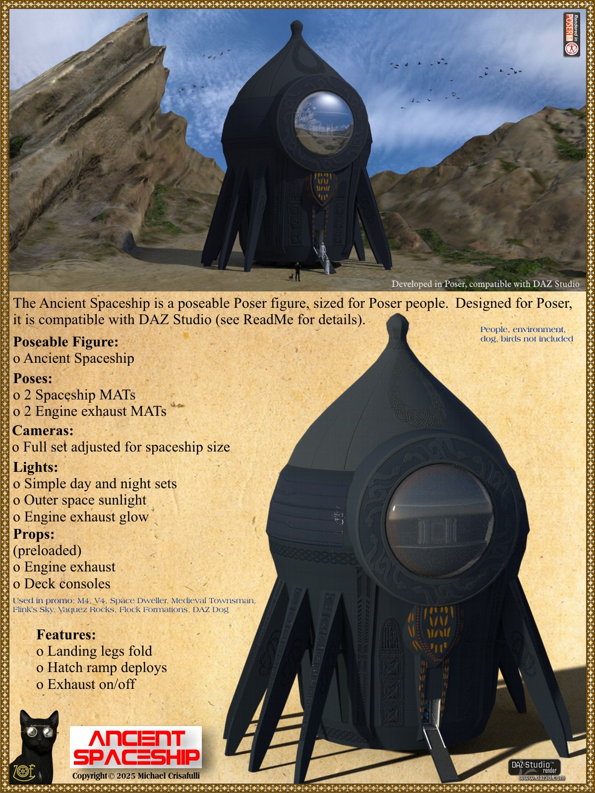 Ancient Spaceship by N/A