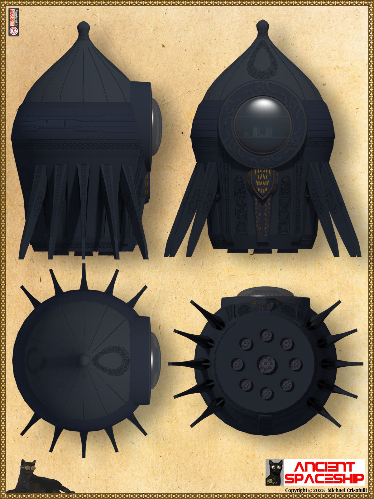 Ancient Spaceship by N/A