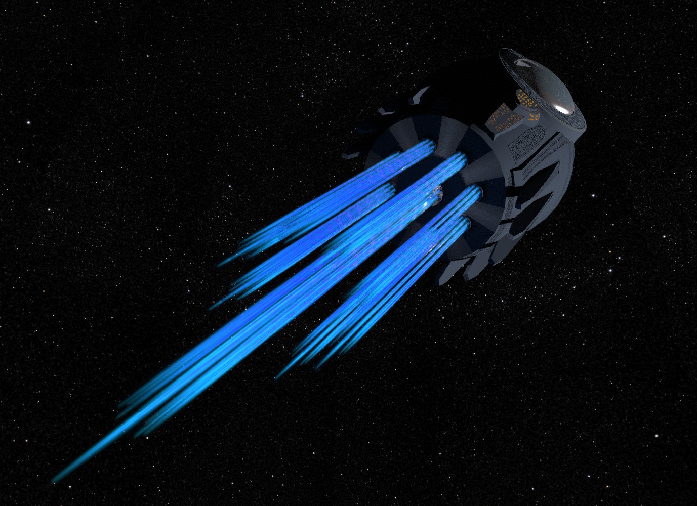 Ancient Spaceship by N/A