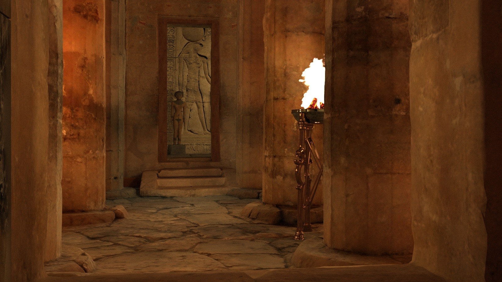 Egyptian Ruins for DAZ by N/A