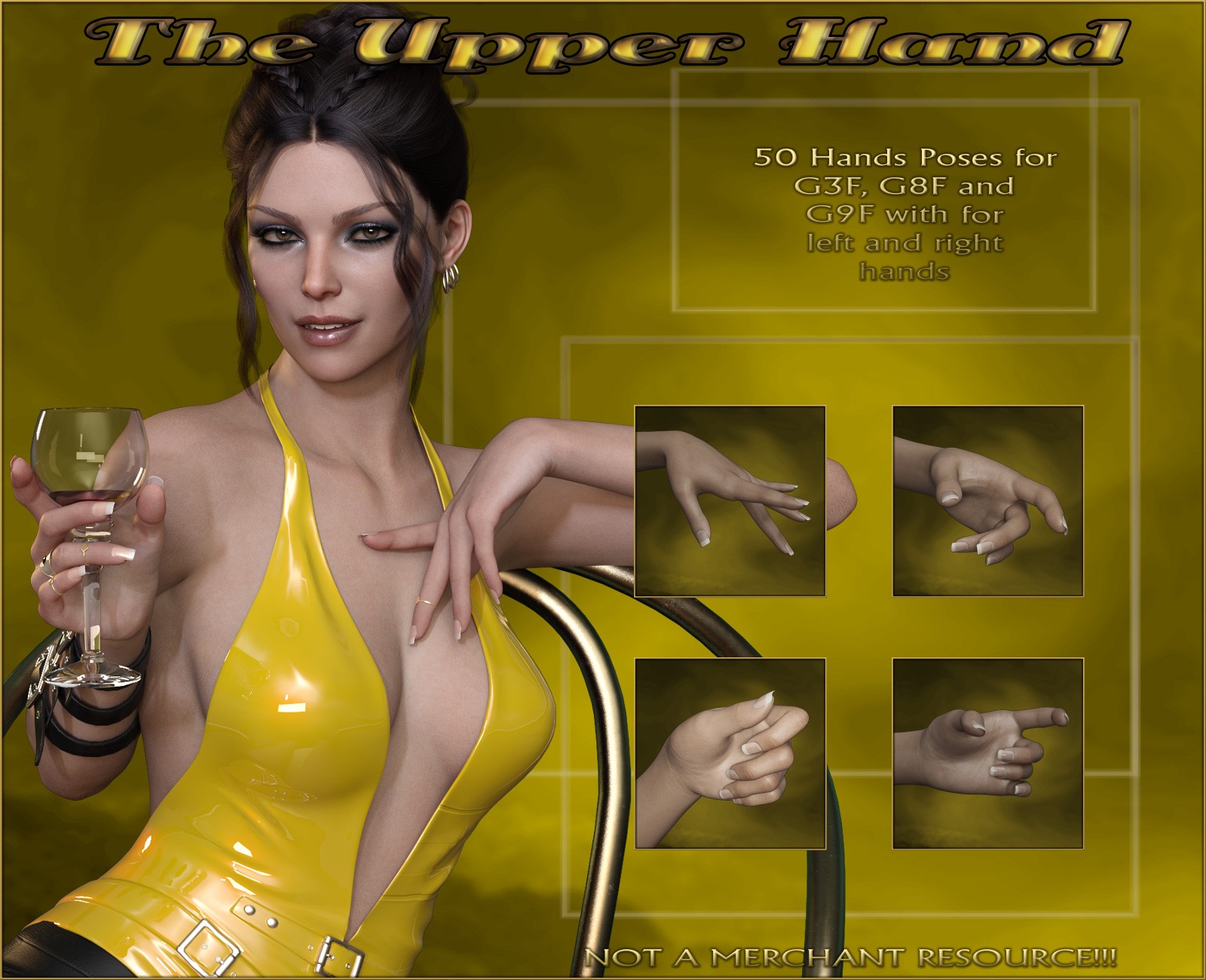 The Upper Hand - Hands poses G9F-G8F-G3F by N/A