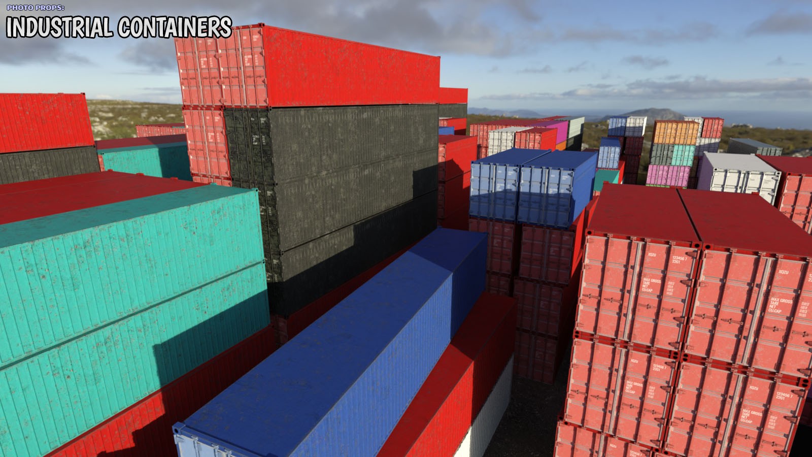 Photo Props: Industrial Containers by N/A