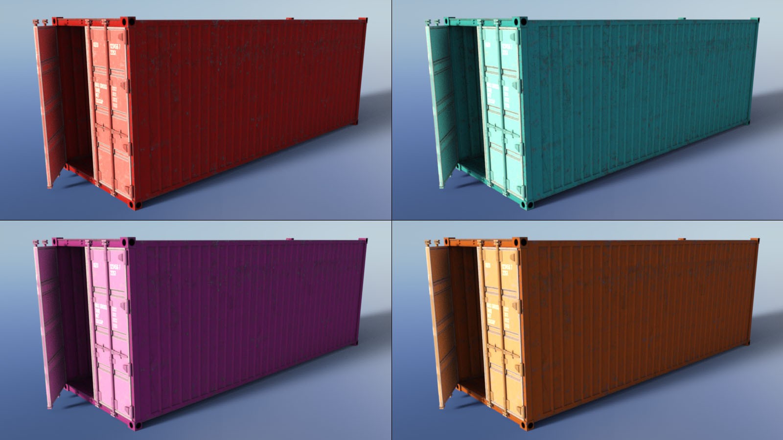 Photo Props: Industrial Containers by N/A