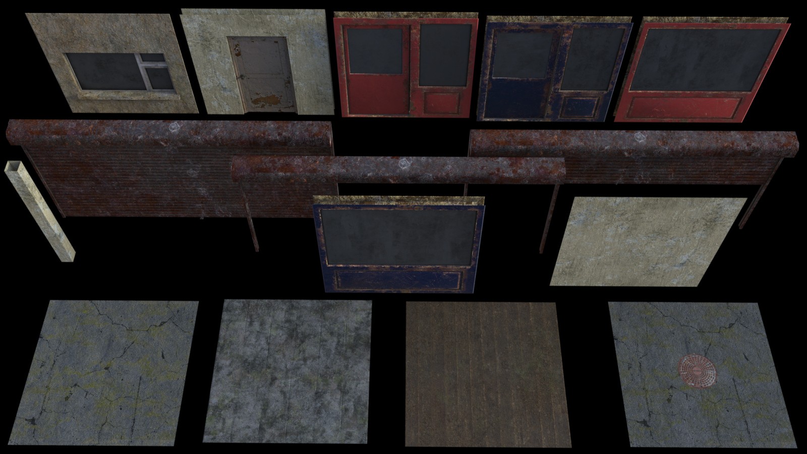 HF3D Abandoned Store Set by N/A