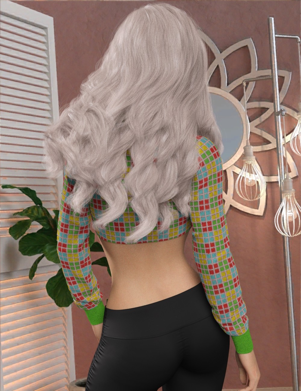 InStyle - dForce Cozy Cropped Sweater G8FG8.1F by N/A