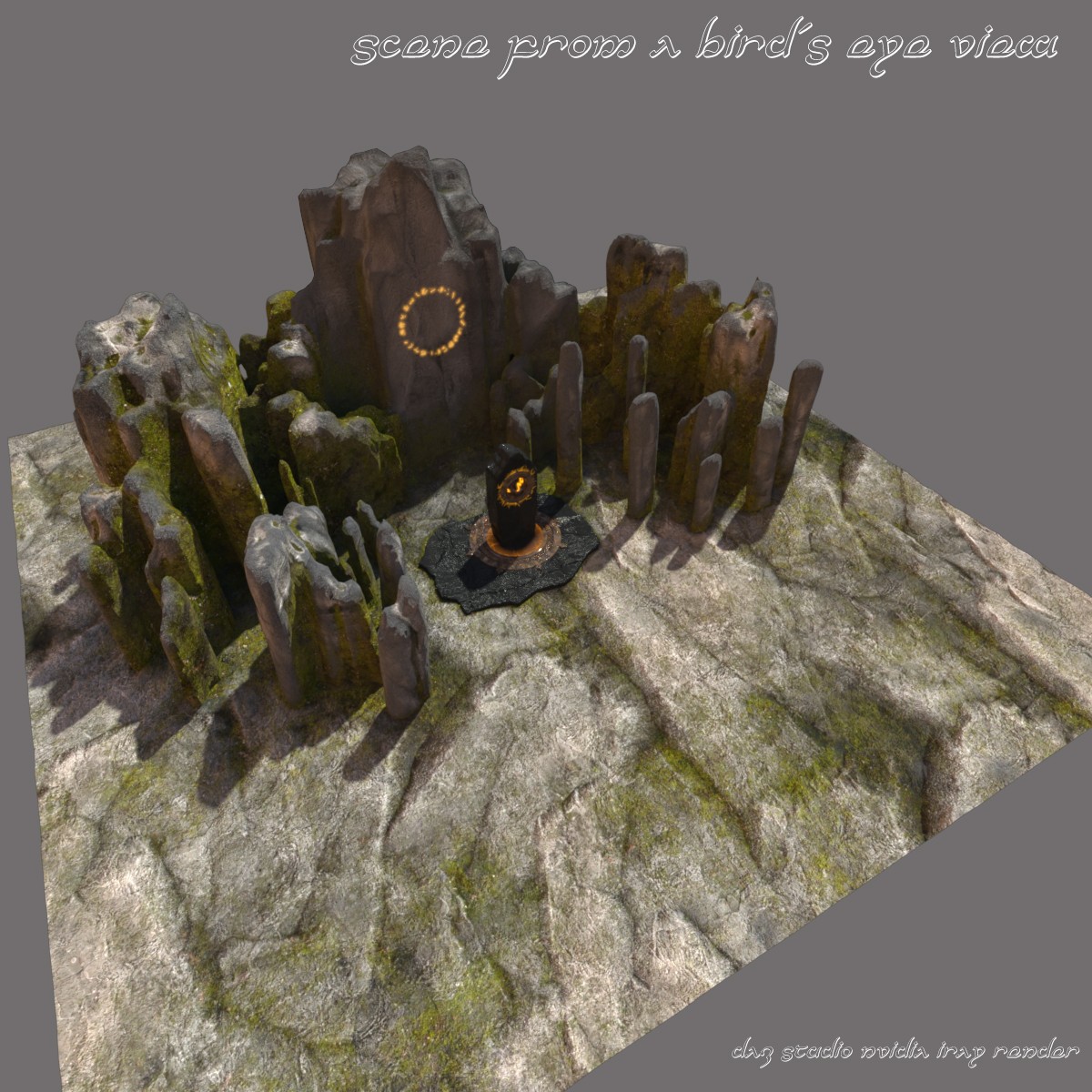 AJ Black Monolith for DAZ Studio by N/A