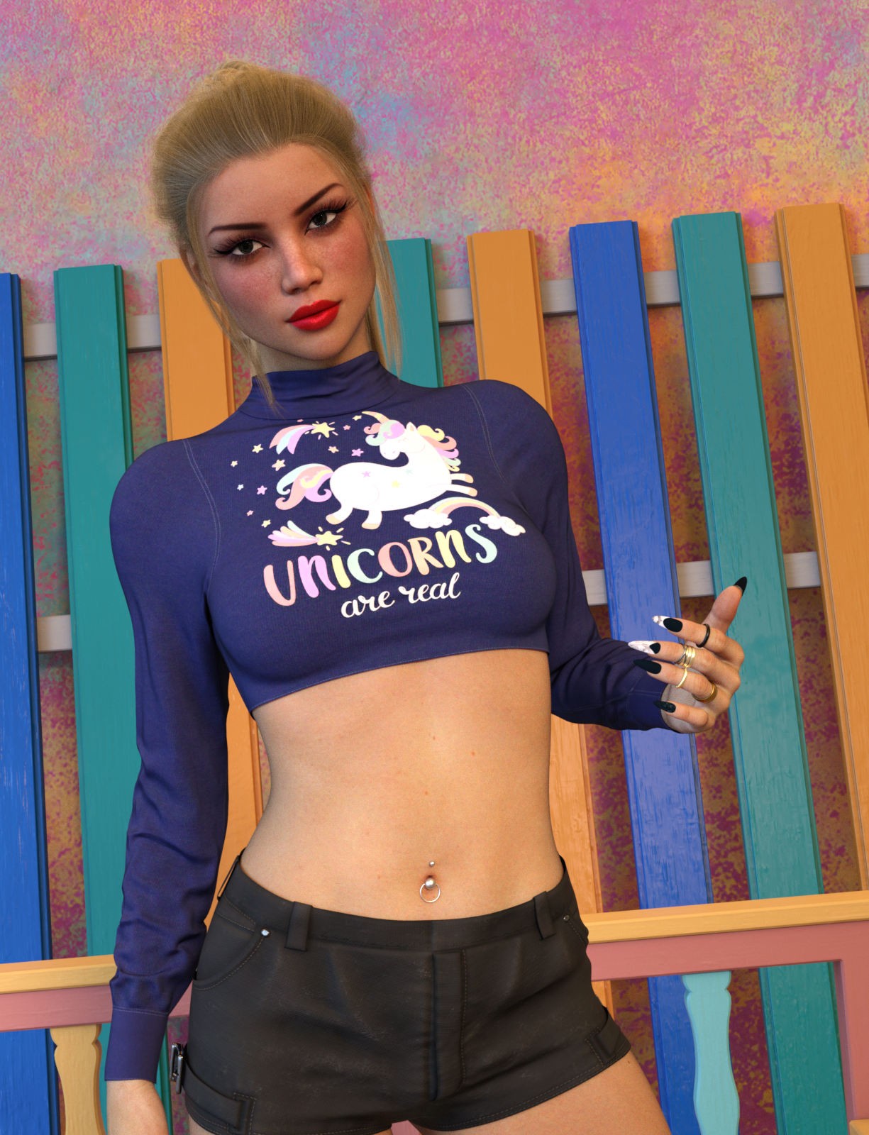 DA-Statements for dForce Cozy Cropped Sweater by Sveva by N/A