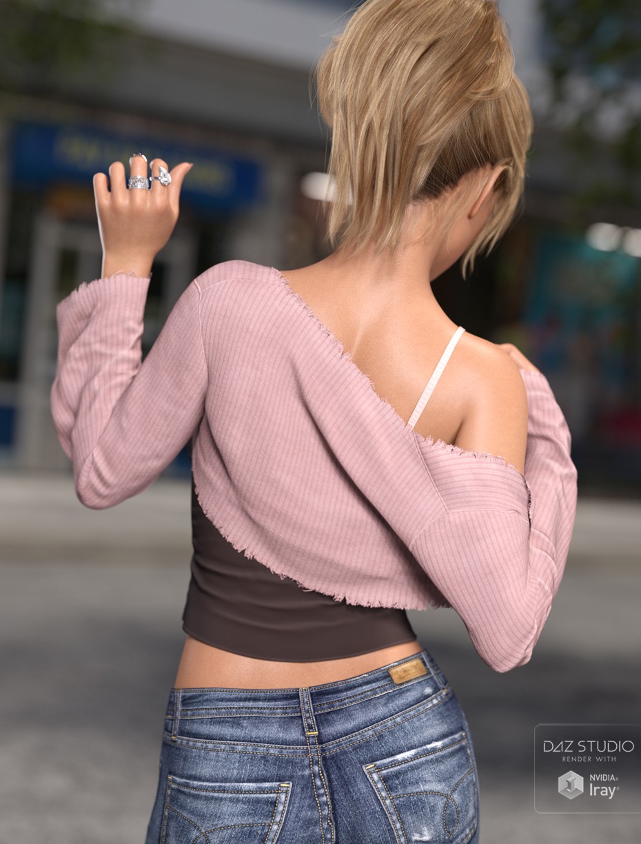 dForce Essentials Casual Shrug and Tank G8FG8.1F by N/A