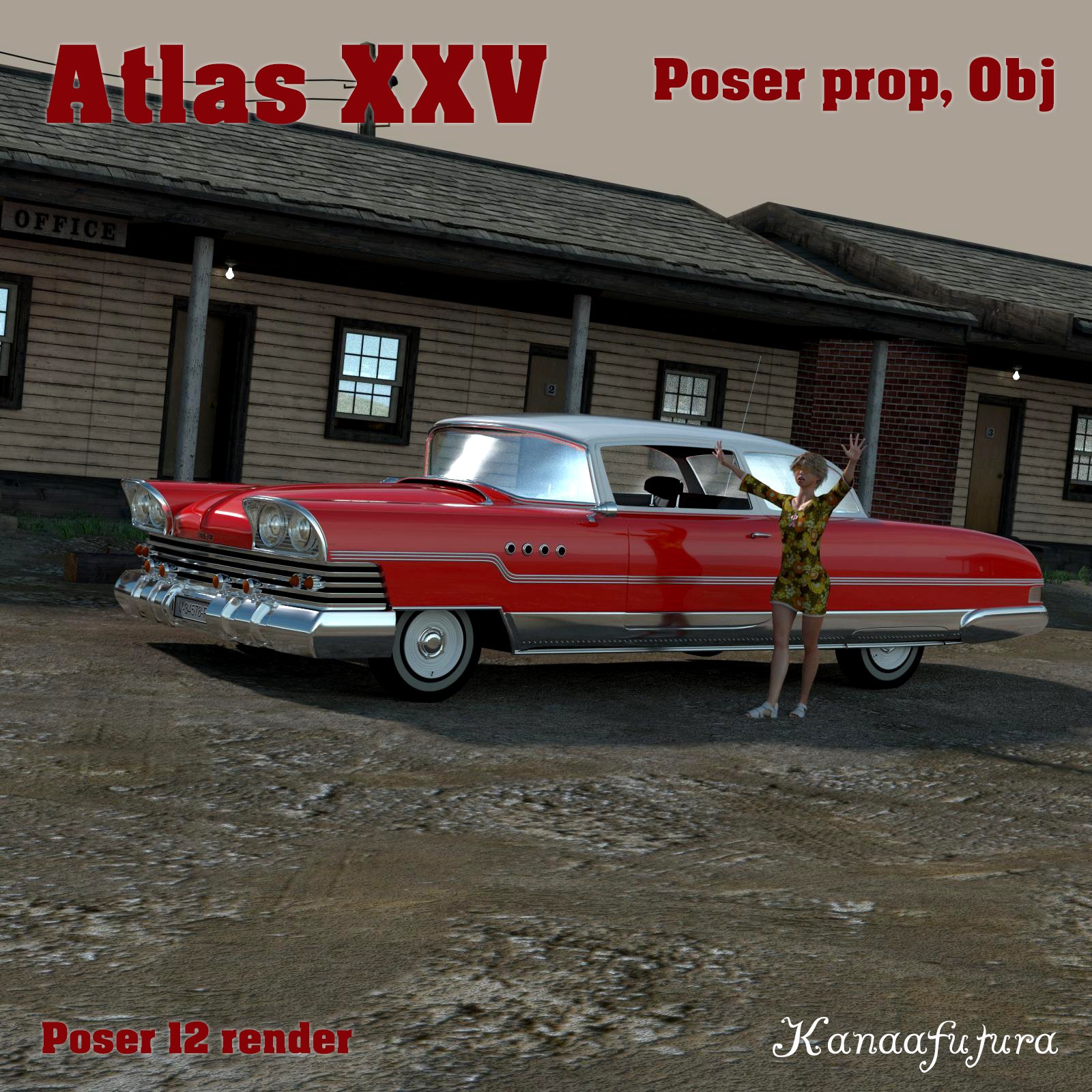 Atlas XXV Poser prop by N/A