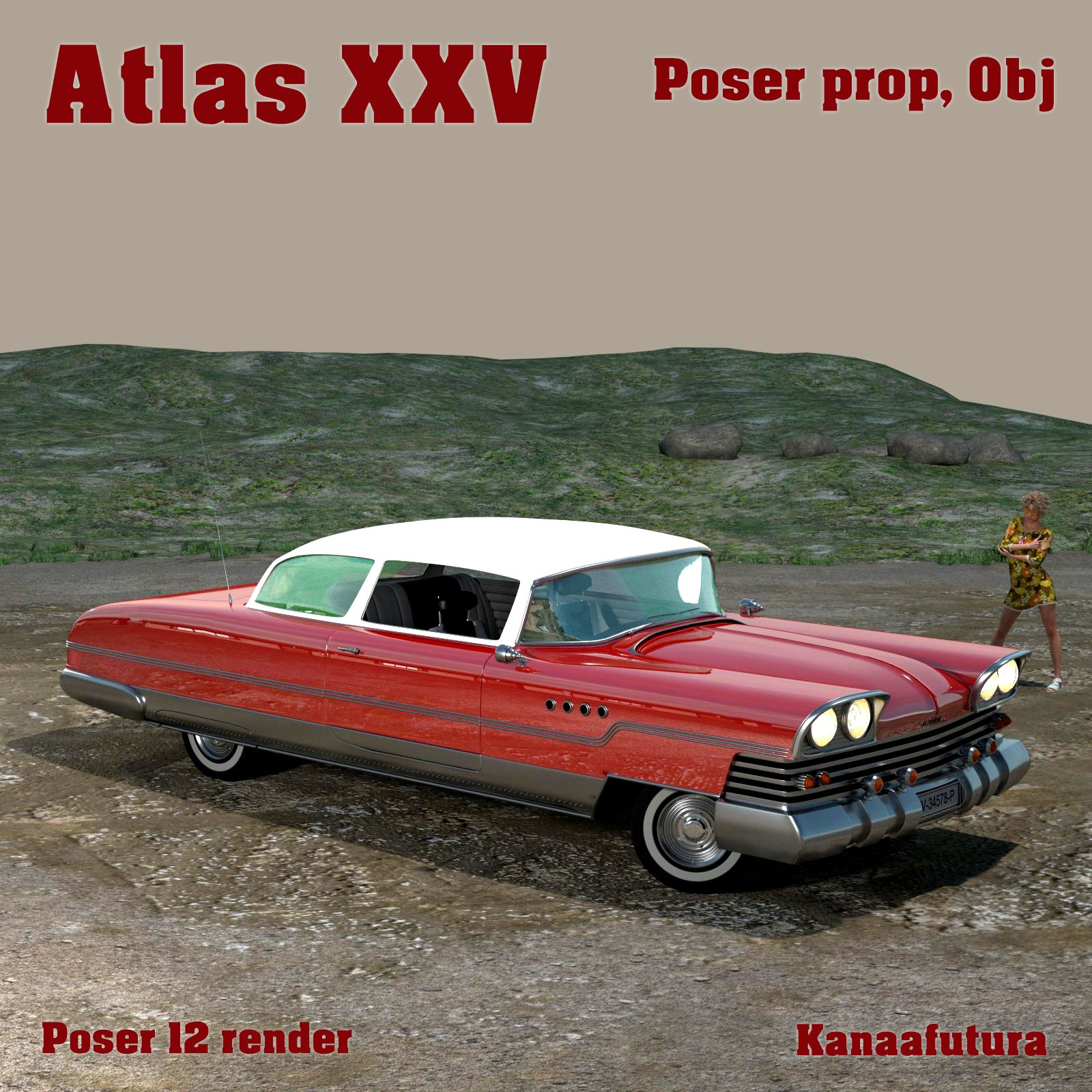 Atlas XXV Poser prop by N/A