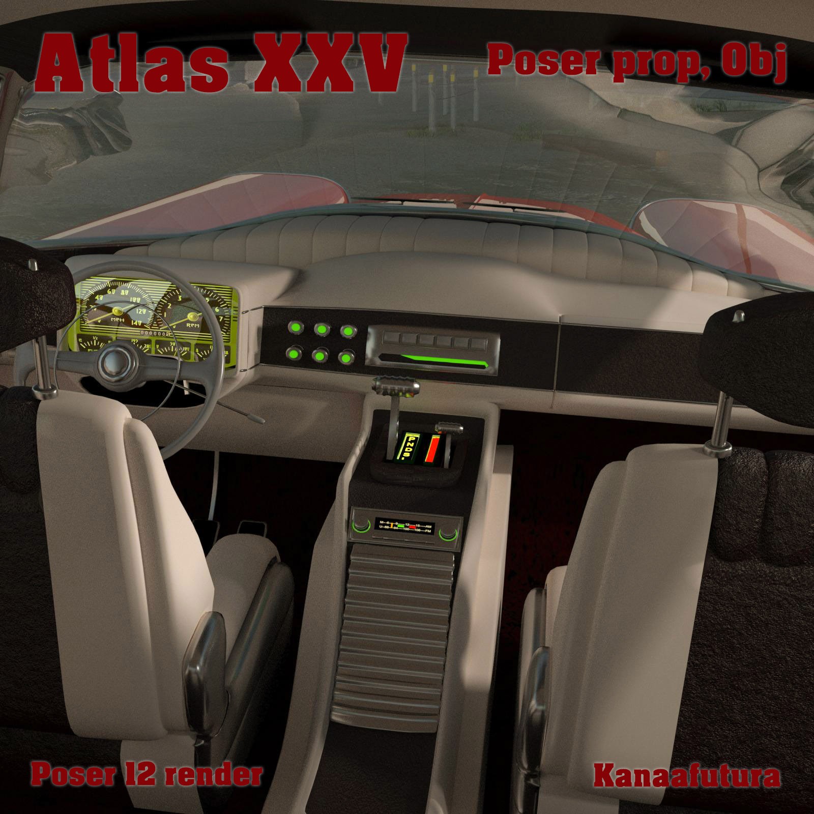 Atlas XXV Poser prop by N/A