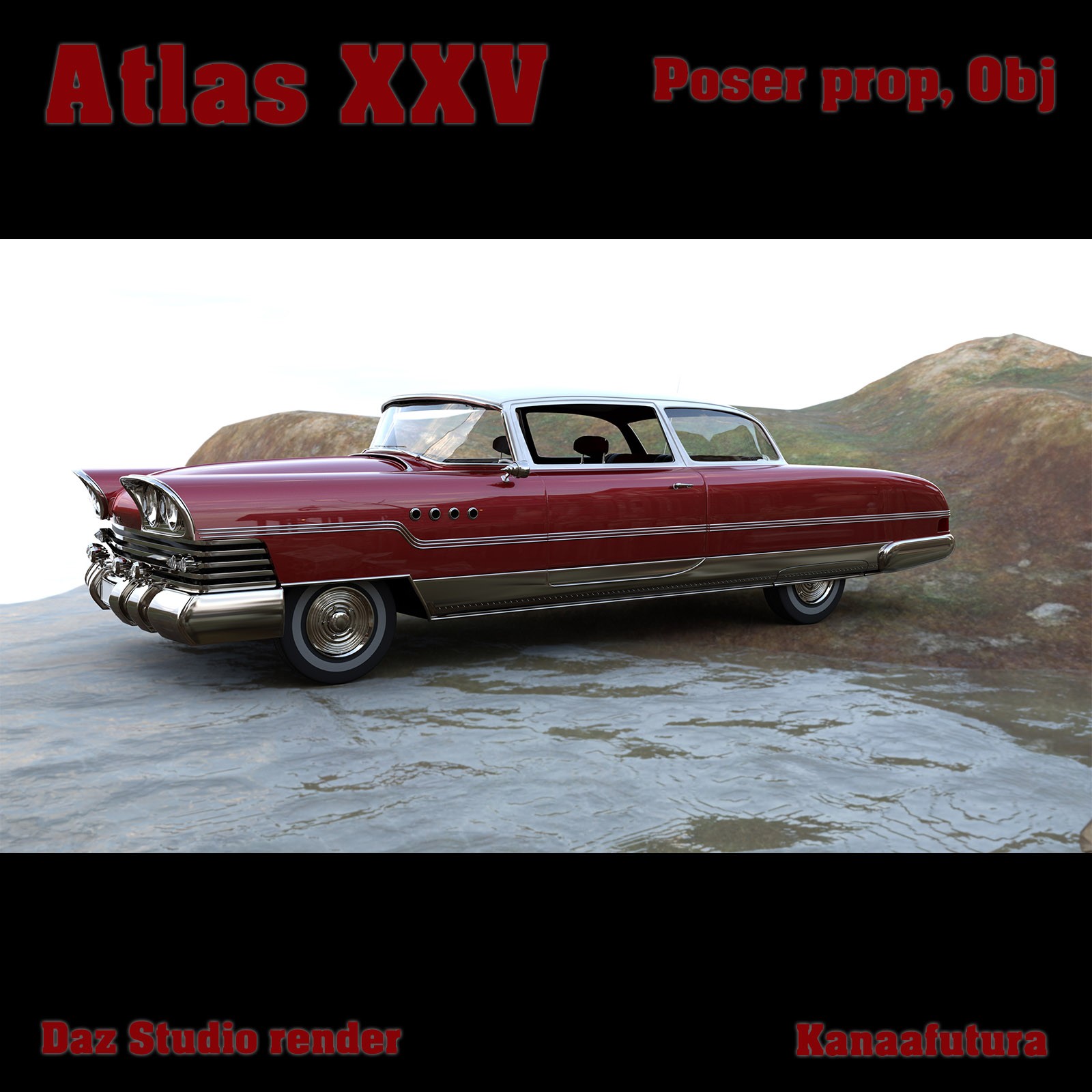 Atlas XXV Poser prop by N/A