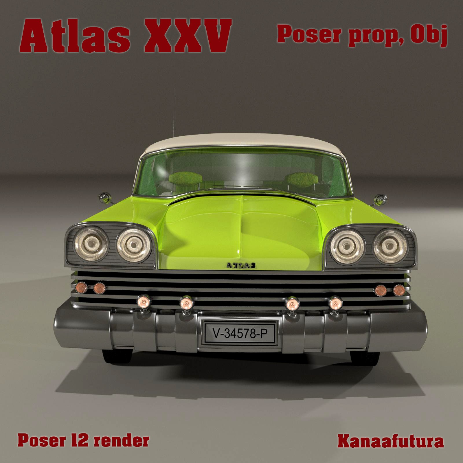 Atlas XXV Poser prop by N/A