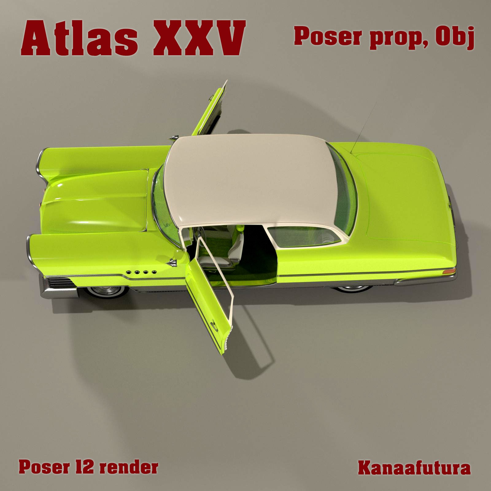 Atlas XXV Poser prop by N/A