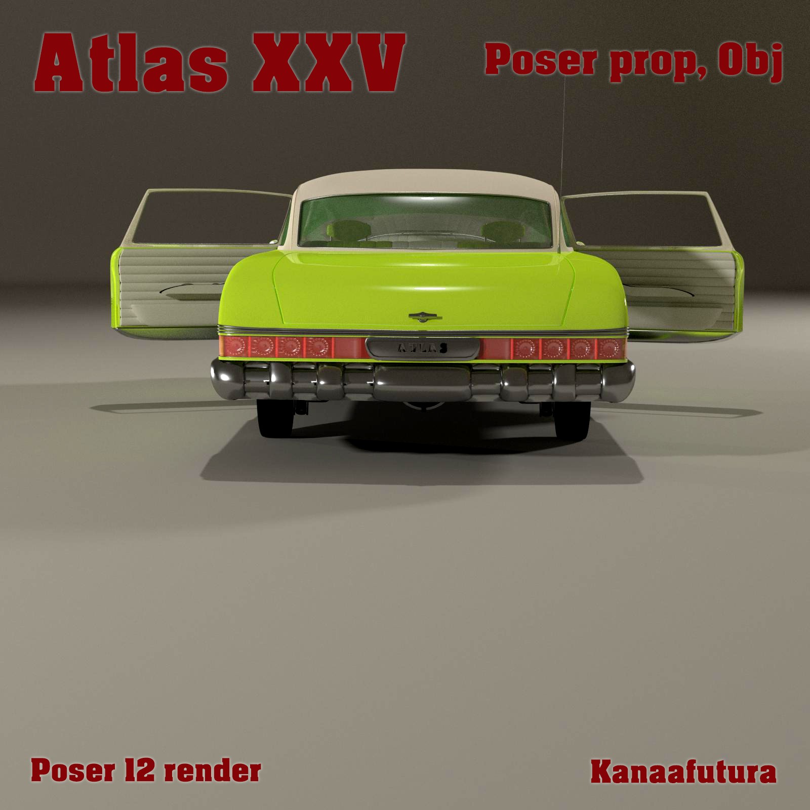 Atlas XXV Poser prop by N/A