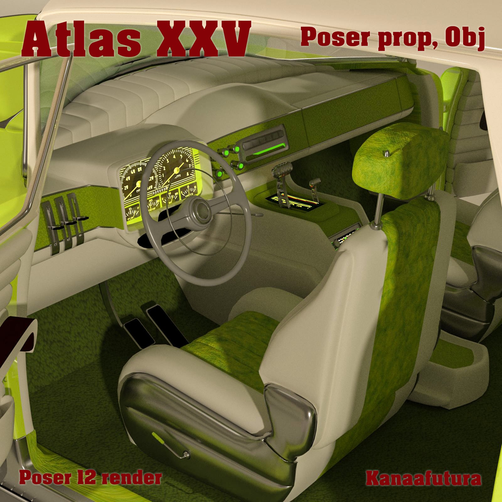 Atlas XXV Poser prop by N/A