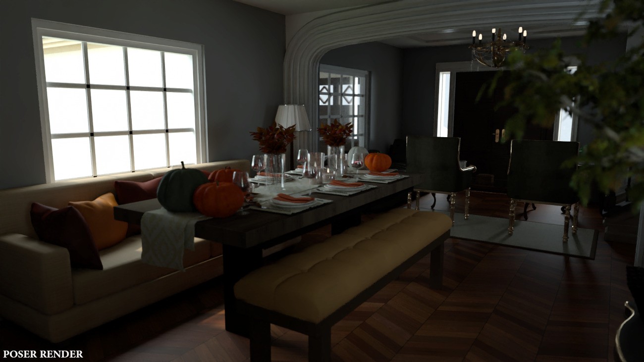 Thanksgiving Themed Home by N/A