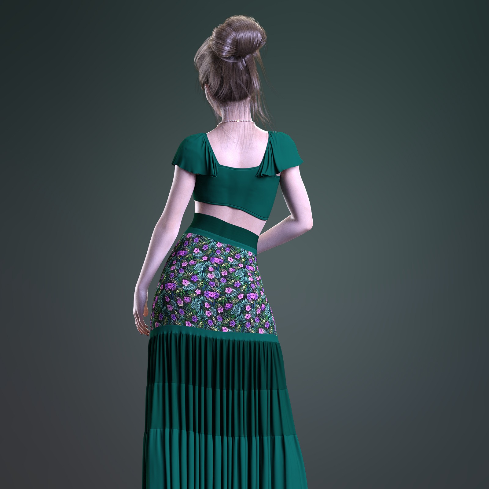 MbM Autumn Boho Outfit for Genesis 8 Female by N/A