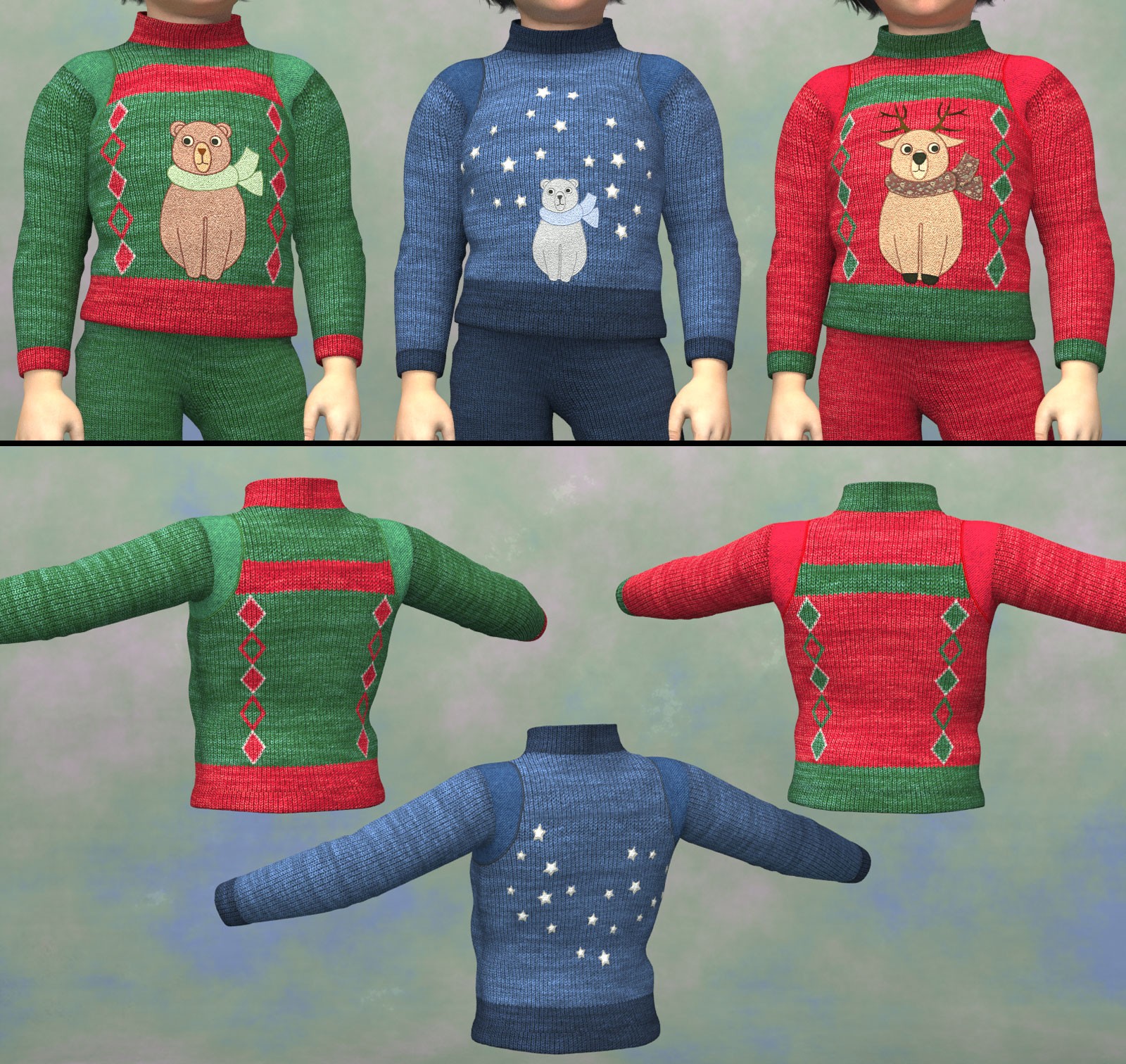 RA Christmas Cozy Kids4 by N/A