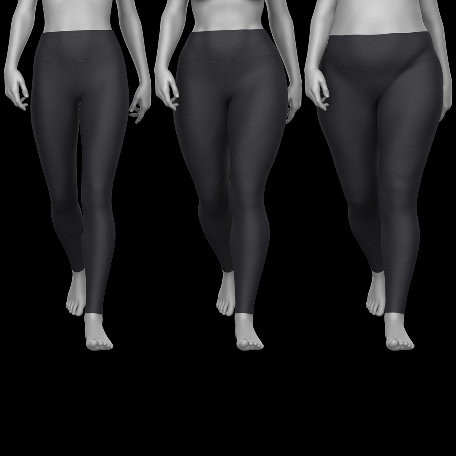 Leggings and Long Sleeve Top G8 Female by N/A