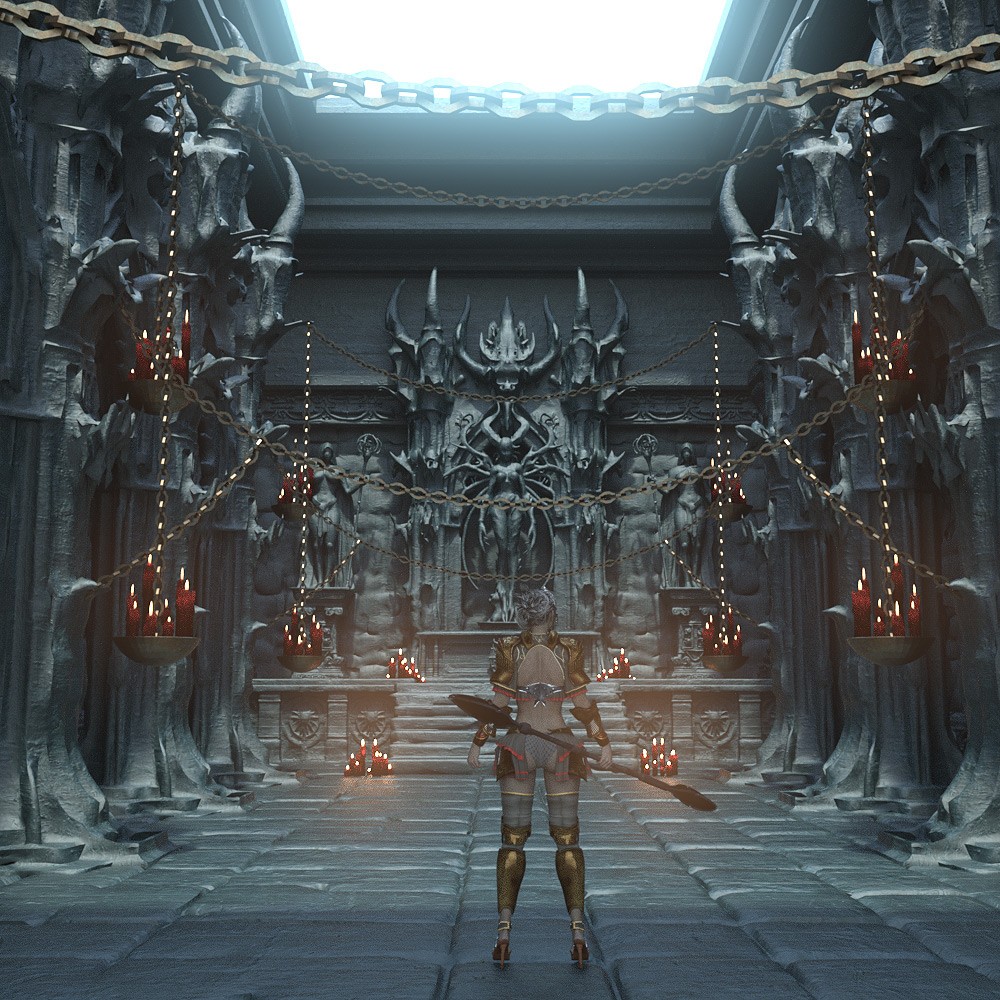 Dark Sacrarium for Daz Studio by N/A
