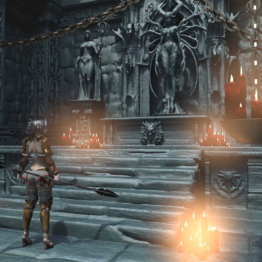 Dark Sacrarium for Daz Studio by N/A
